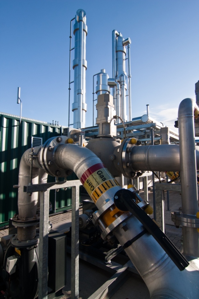 Biogasaufberietungsanlage in Euskirchen-Palmersheim